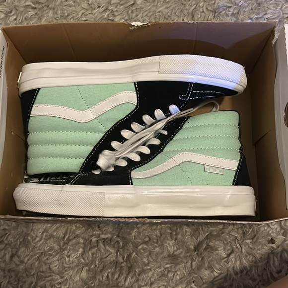 Vans Other - Vans skate Sk8-Hi mint shoes